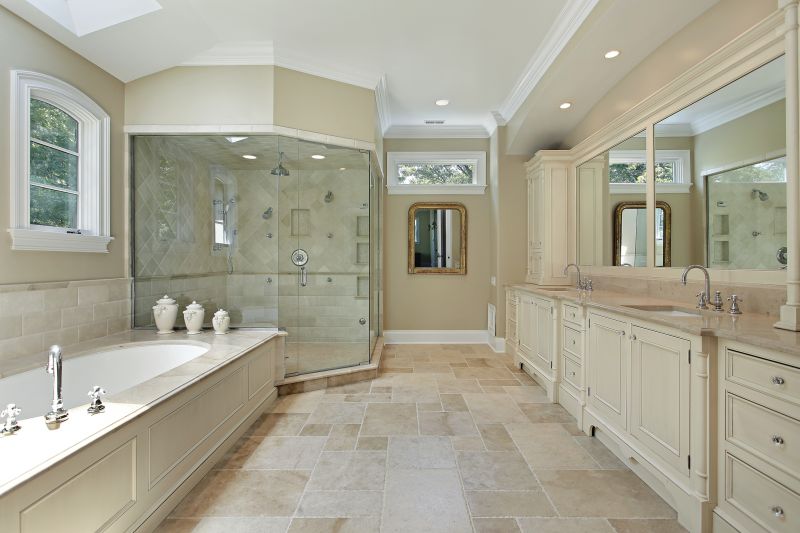 Spacious Shower Enclosure